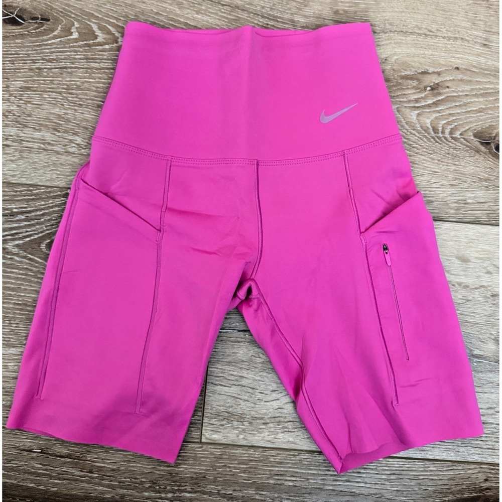 Nike Go Firm-Support High-Waisted 8" Biker Shorts Womens DQ5923-623
